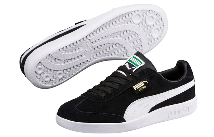 Purchase Puma Madrid Perforiertes Wildleder ''Schwarz'' 365446-01