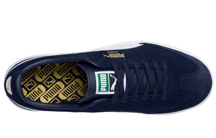 Lookbook Puma Madrid Perforiertes Wildleder ''Blau'' 365446-03