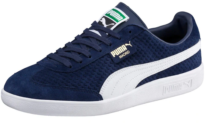 Puma Madrid Perforiertes Wildleder ''Blau'' 365446-03 Shop Puma Madrid Perforiertes Wildleder ''Blau'' 365446-03
