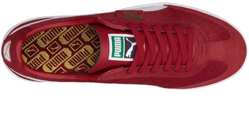 푸마 마드리드 펀칭 스웨이드 '레드' (Puma Madrid Perforated Suede 'Red') 365446-02 Lookbook 푸마 마드리드 펀칭 스웨이드 '레드' (Puma Madrid Perforated Suede 'Red') 365446-02