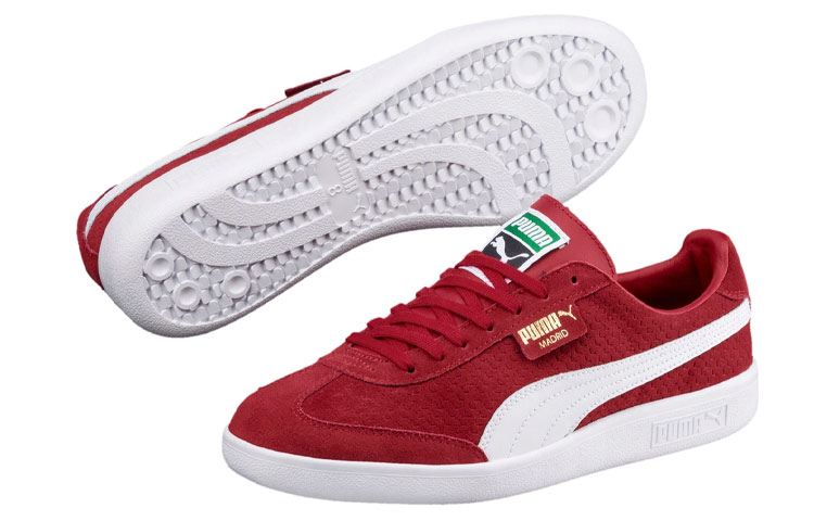 Purchase Puma Madrid Perforated Suede 'Red' 365446-02
