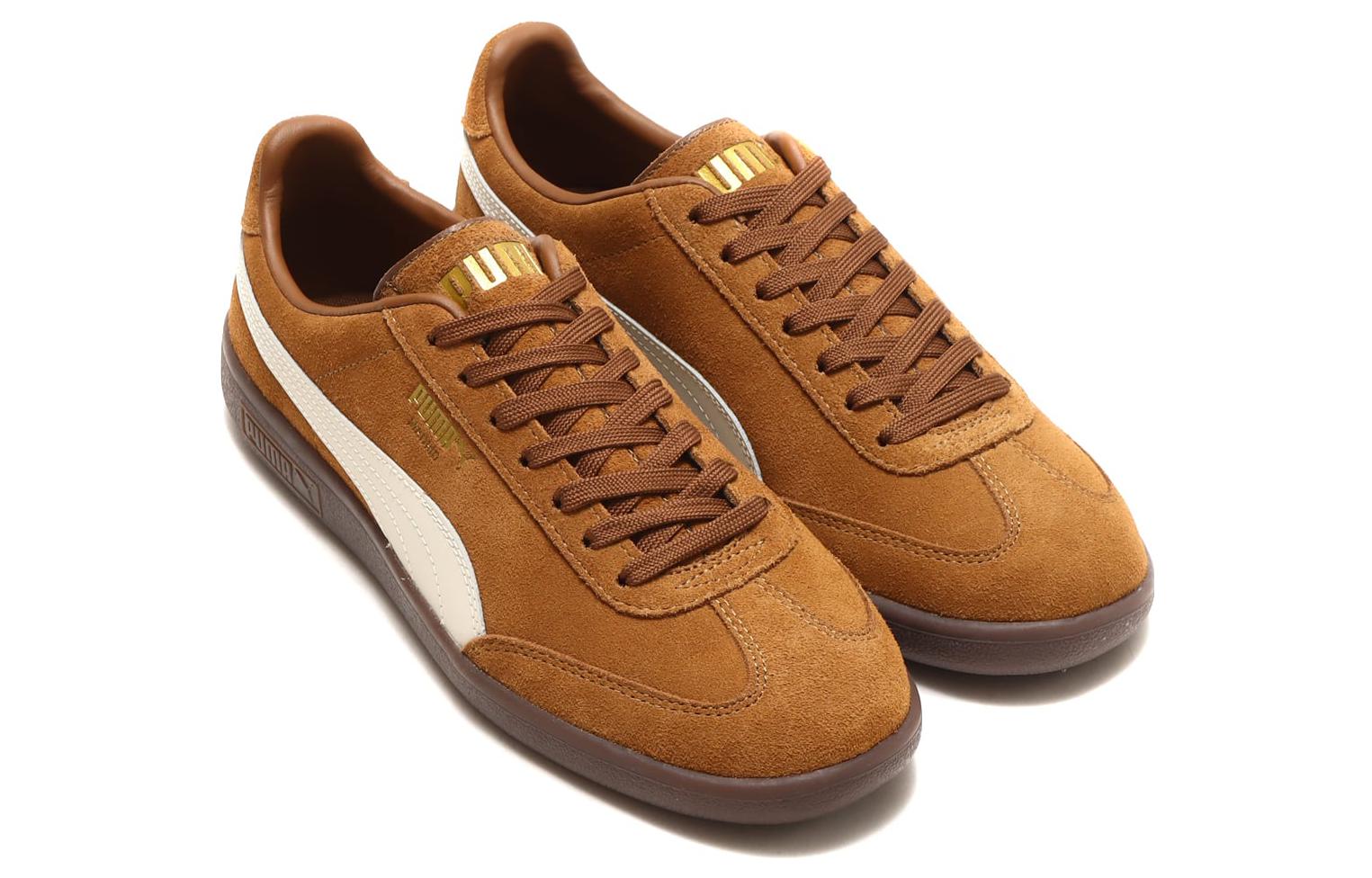 Lookbook Puma Madrid SD ''Rebhuhn/Flüsterweiß/Puma Team Gold'' 384356-12