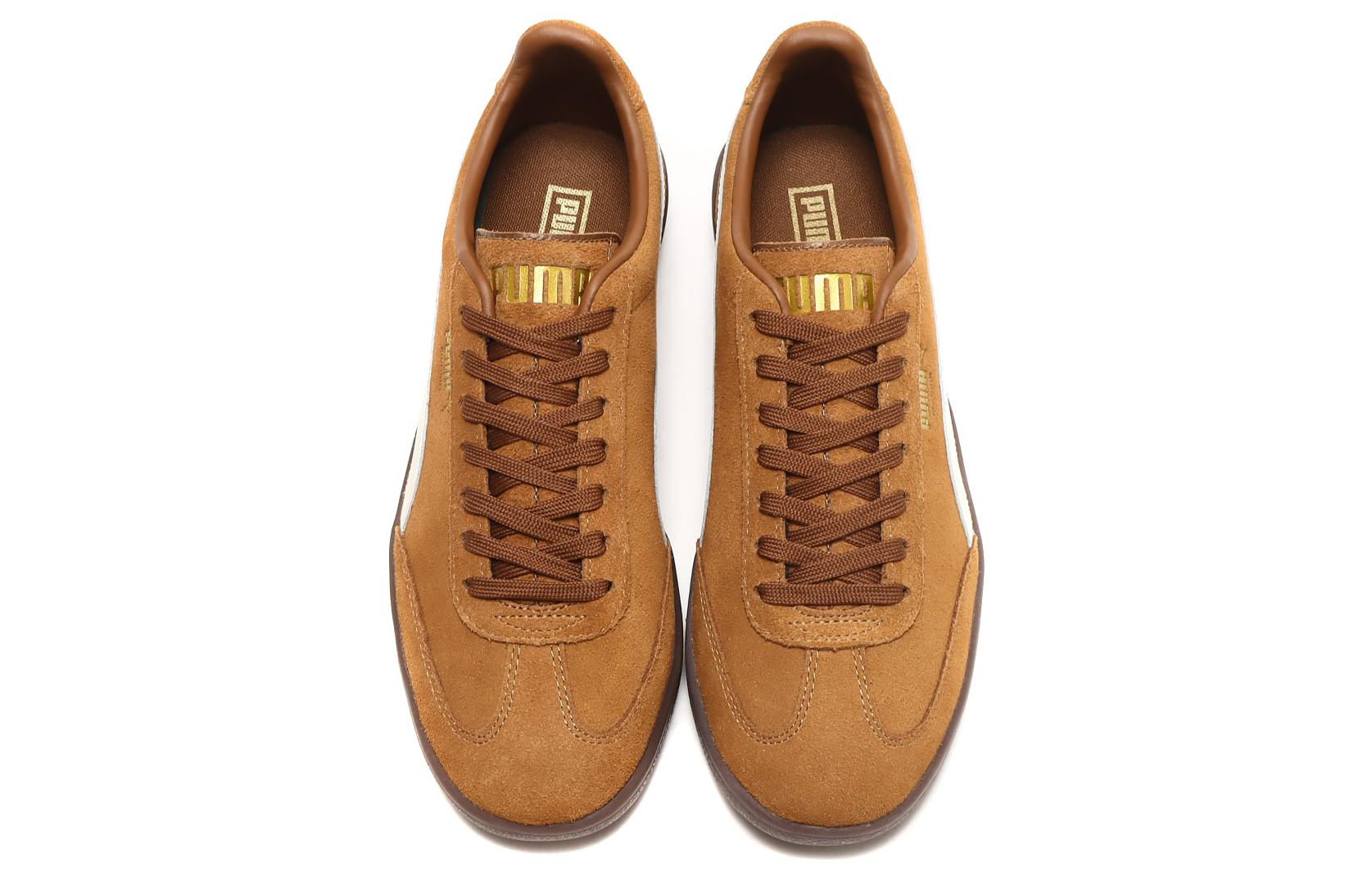 Shop Puma Madrid SD ''Rebhuhn/Flüsterweiß/Puma Team Gold'' 384356-12
