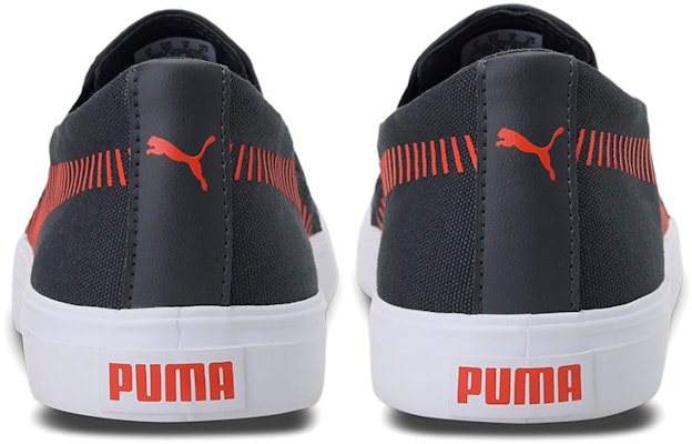 Puma Madrid Slip-On IDP 'Confort Simple Negro Rojo' 372590-06 Shop Puma Madrid Slip-On IDP 'Confort Simple Negro Rojo' 372590-06