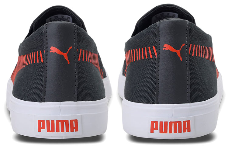 Shop Puma Madrid Slip-On IDP 'Simple Comfort Black Red' 372590-06
