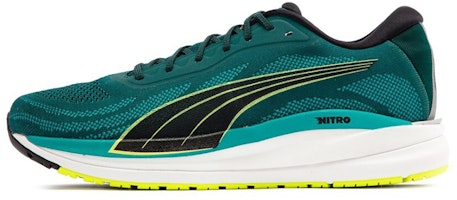 Puma Magnify Nitro Knit 'Green Gold Gray' 376907-03 Puma Magnify Nitro Knit 'Green Gold Gray' 376907-03