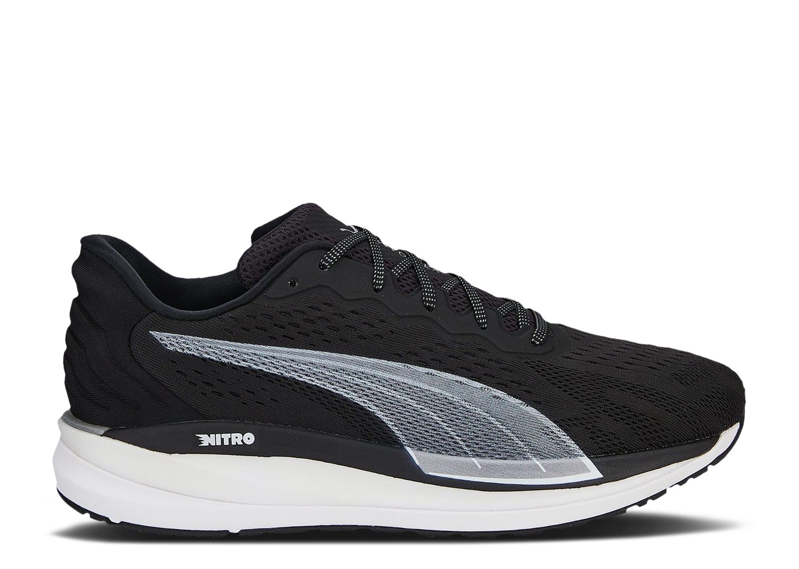 Puma Magnify Nitro Surge 'Black Metallic Silver' 376905-05
