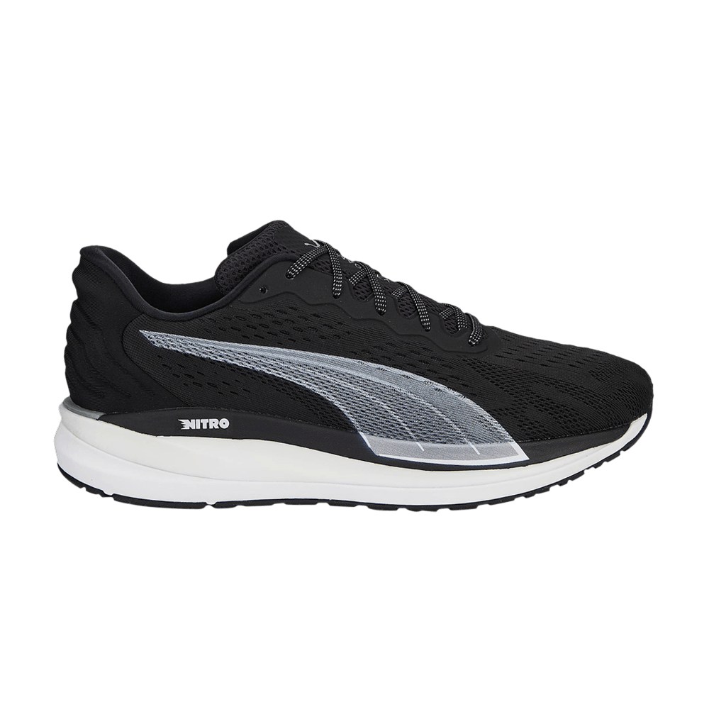 Puma Magnify Nitro Surge 'Black Metallic Silver' 376905-05