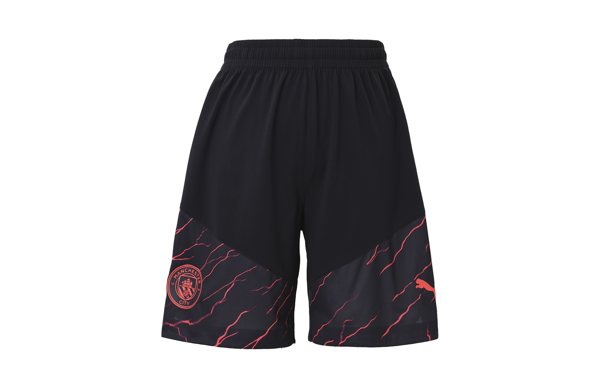 Puma Manchester City 2023-24 Pro Training Shorts Black - Soccer Shorts 772884-18