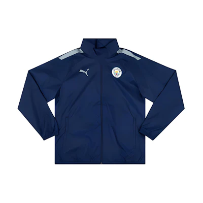 Puma Manchester City 21/22 All-Weather Track Jacket Navy - Long Sleeve 764480-13