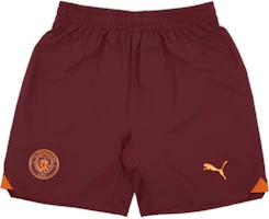 Puma Manchester City 23/24 Player Edition Away Elastic Football Shorts Red Mens. 770478-05 Puma Manchester City 23/24 Player Edition Away Elastic Football Shorts Red Mens. 770478-05