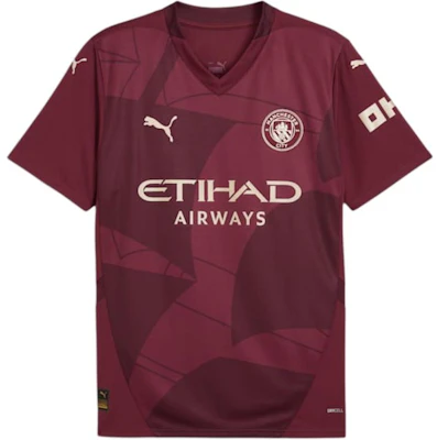 Puma Manchester City 24/25 Fan V-Neck Short Sleeve Jersey Red Soccer Shirt 775201-03 Buy Puma Manchester City 24/25 Fan V-Neck Short Sleeve Jersey Red Soccer Shirt 775201-03