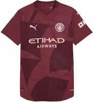 Puma Manchester City 24/25 Retro V-Neck Red Player Jersey Short Sleeve. 775096-03 Puma Manchester City 24/25 Retro V-Neck Red Player Jersey Short Sleeve. 775096-03
