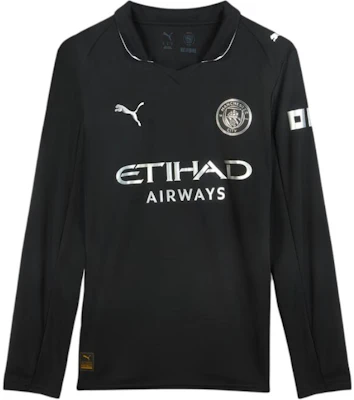 Puma Manchester City 25/26 Away Long Sleeve Jersey Soccer Shirt 780351-02 Buy Puma Manchester City 25/26 Away Long Sleeve Jersey Soccer Shirt 780351-02