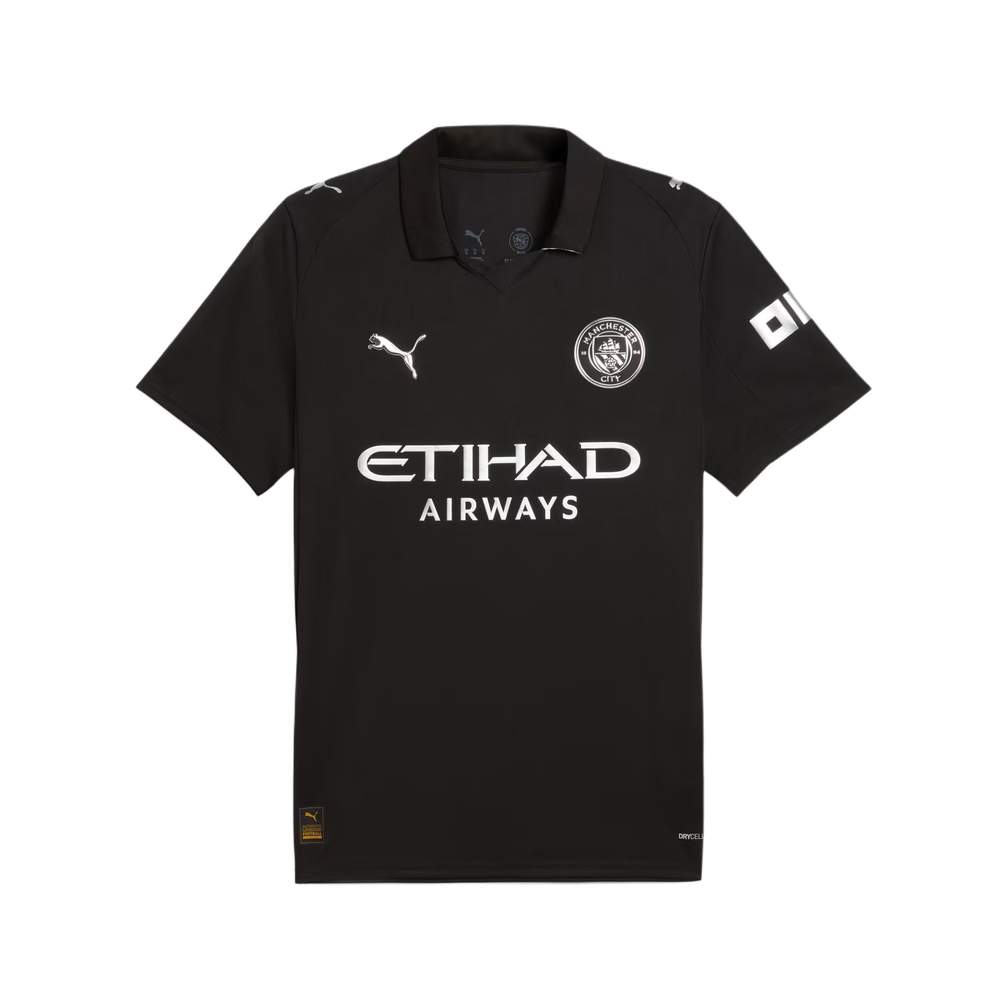 Puma Manchester City 25/26 Away Replica Short Sleeve Soccer Jersey . 780350-02