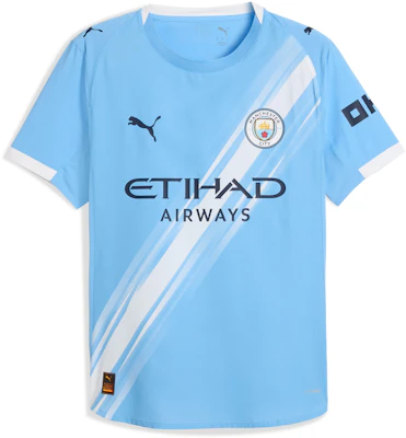 Puma Manchester City 25/26 Home Jersey Player Edition Blue Short Sleeve 780792-01 Buy Puma Manchester City 25/26 Home Jersey Player Edition Blue Short Sleeve 780792-01