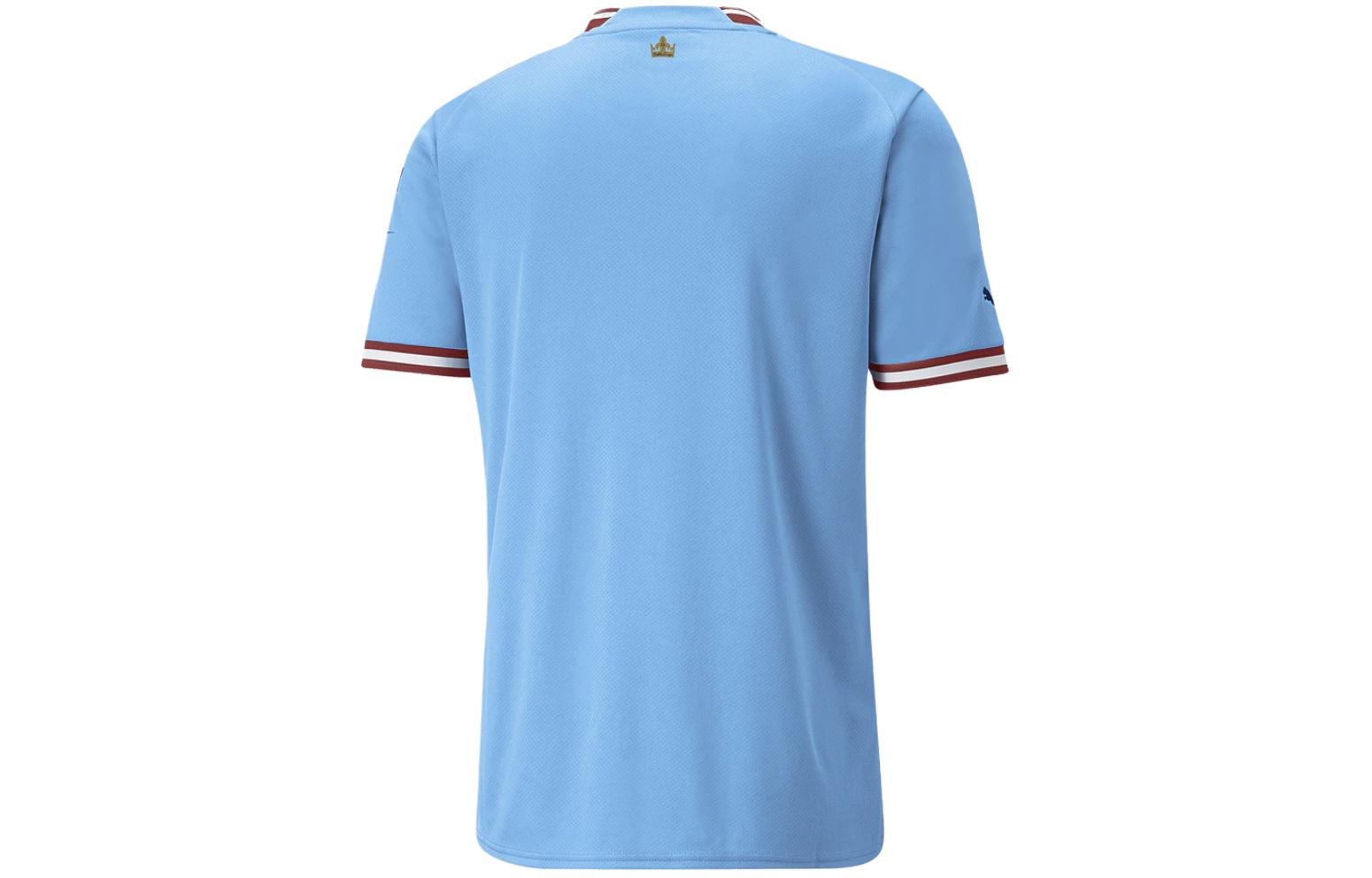 Lookbook PUMA 曼城紀念版短袖足球球衣 藍色 779041-01