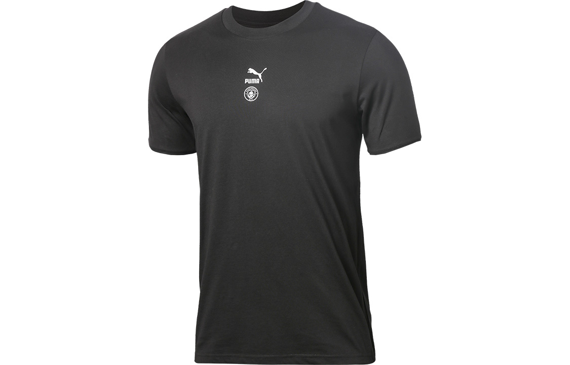 Puma Manchester City Black Casual Crewneck Football Jersey 758717-11