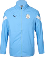Puma Manchester City Colorblock Windbreaker Jacket Sky Blue Long Sleeve 771313-12 Puma Manchester City Colorblock Windbreaker Jacket Sky Blue Long Sleeve 771313-12