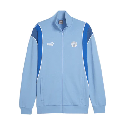 Puma Manchester City FtblArchive Racer Blue Moisture-Wicking Track Jacket 774391-15