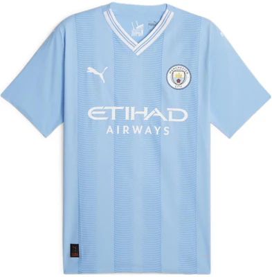 Puma Manchester City Home Jersey 23/24 Player Version V-neck Short Sleeve - Blue Men 770437-01 Buy Puma Manchester City Home Jersey 23/24 Player Version V-neck Short Sleeve - Blue Men 770437-01