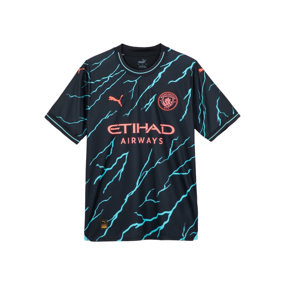 Puma Manchester City MCFC 3rd Replica Jersey 2023/24 Navy Blue Soccer Shirt 770460-03
