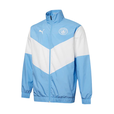 Puma Manchester City Pre-Match Retro Training Jacket Blue Unisex 764507-01