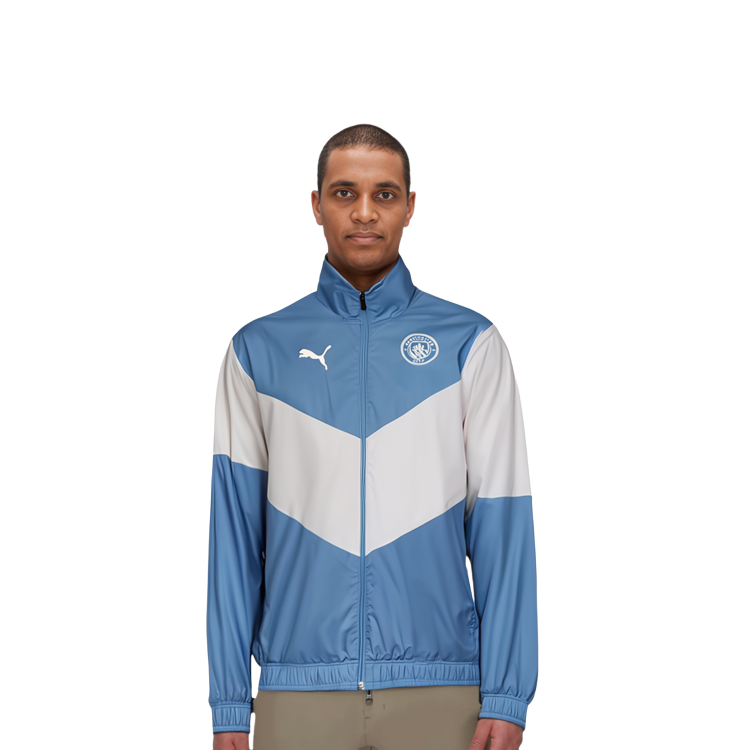 Purchase Puma 曼城復古賽前訓練外套 藍色 男女通用 764507-01
