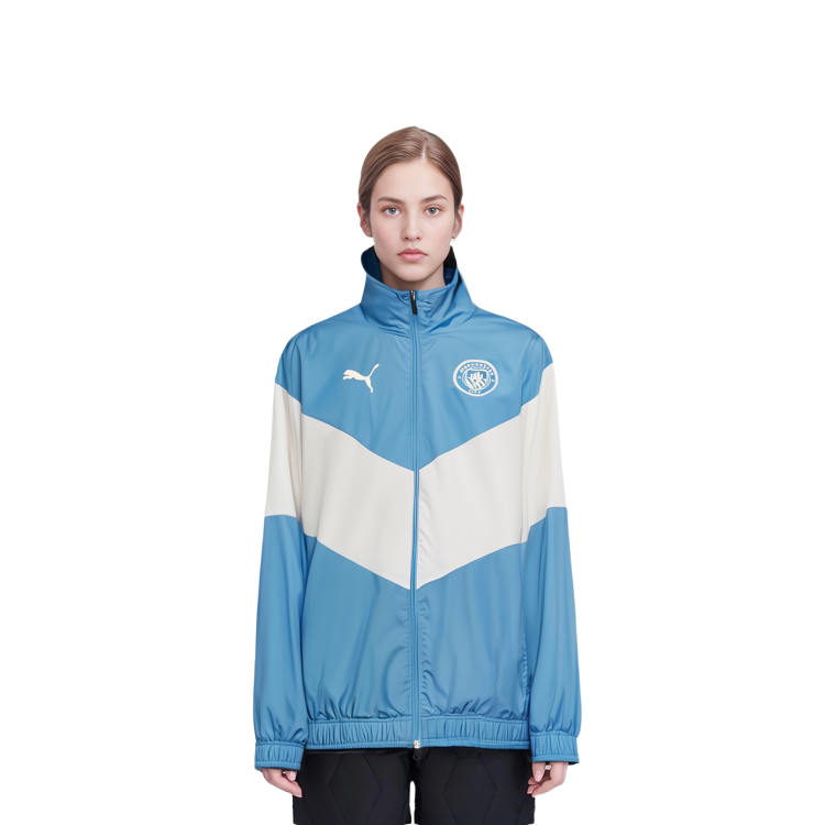 Sizing Puma 曼城復古賽前訓練外套 藍色 男女通用 764507-01