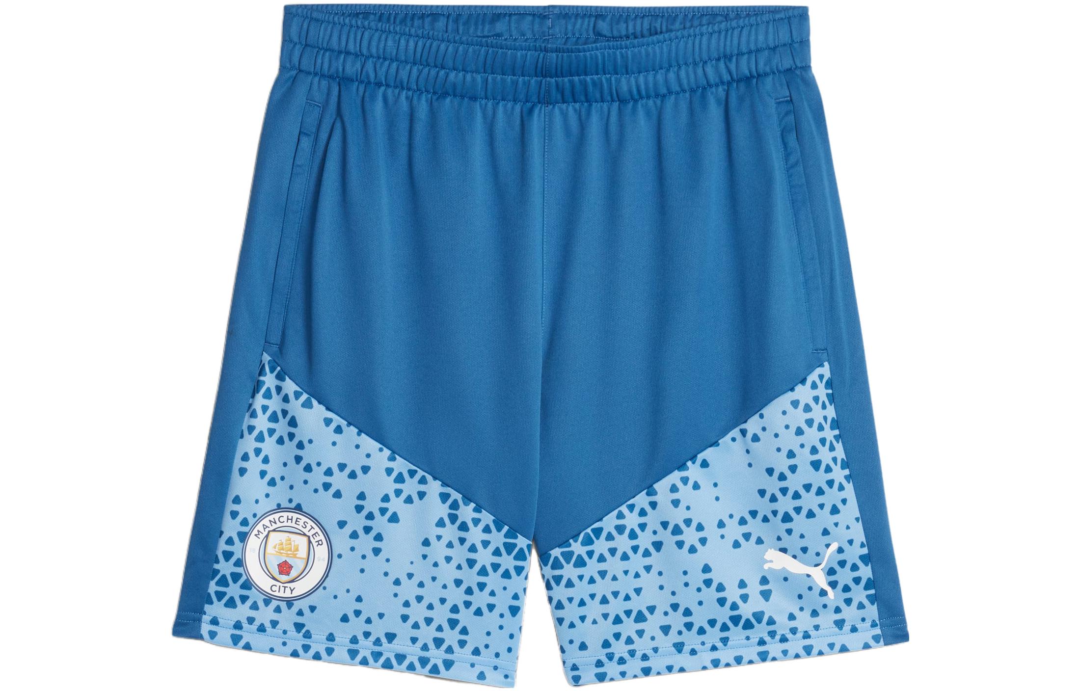 Puma Manchester City Training Football Shorts Light Blue 772867-06