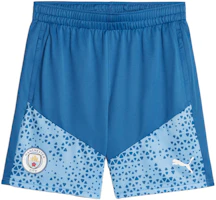 Puma Manchester City Training Football Shorts Light Blue 772867-06 Puma Manchester City Training Football Shorts Light Blue 772867-06
