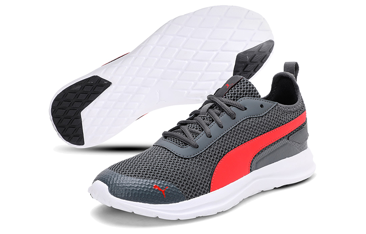 Purchase Puma Manitoba IDP Schuhe Grau/Weiß/Rot 372580-04