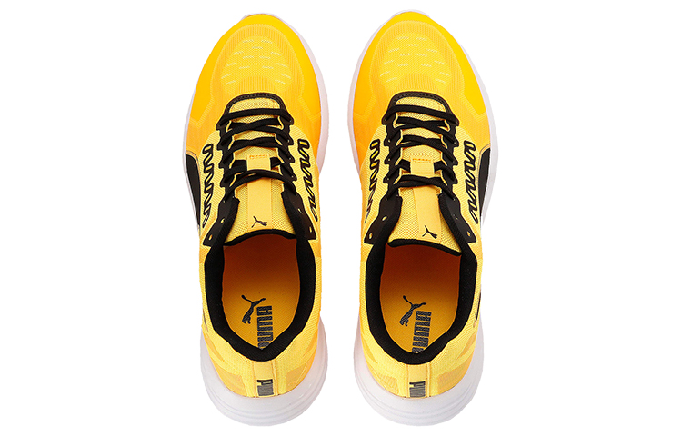 Shop Puma 曼陀羅 交叉訓練 黃黑白 低筒跑步鞋