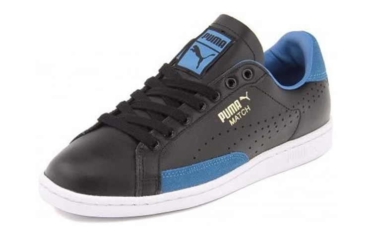 Order Puma Match 74 輕便透氣 低幫休閒板鞋 女款 黑藍