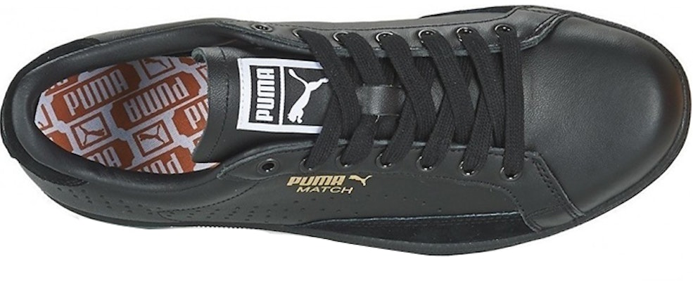 Puma Match 74 Low Top Board Shoes Black 359518-13 Shop Puma Match 74 Low Top Board Shoes Black 359518-13