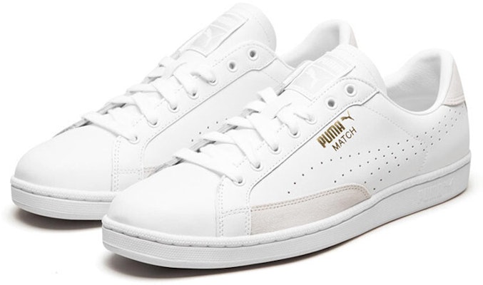Puma Match 74 UPC 'Putih Emas Foil' 359518-10 Lookbook Puma Match 74 UPC 'Putih Emas Foil' 359518-10