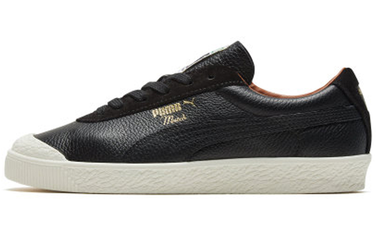 Puma Match '72 OG Retro Casual Skateboarding Shoes Unisex Black 369791-03