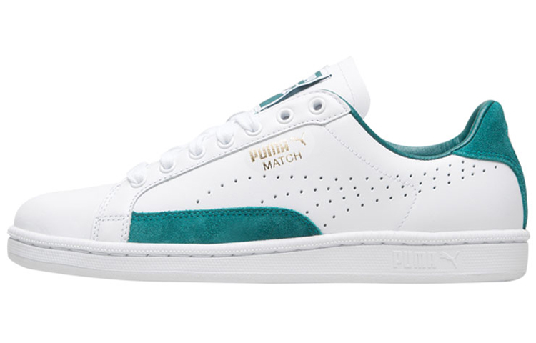 Puma Match Shoes White/Green 359518-06