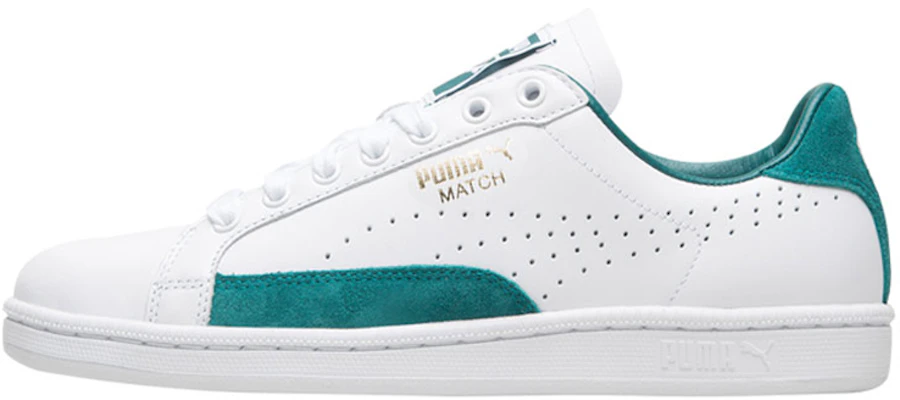 Puma Match Shoes White/Green 359518-06 Buy Puma Match Shoes White/Green 359518-06