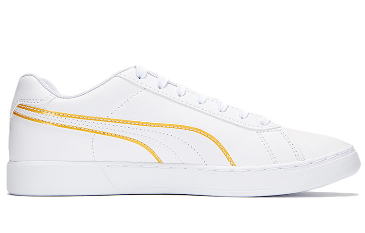 Order PUMA MATCH Star 運動 低幫 板鞋 男女同款 白黃