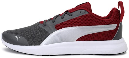 Puma Max IDP Low Top Running Shoes 'Grey Red' 372567-07 Puma Max IDP Low Top Running Shoes 'Grey Red' 372567-07