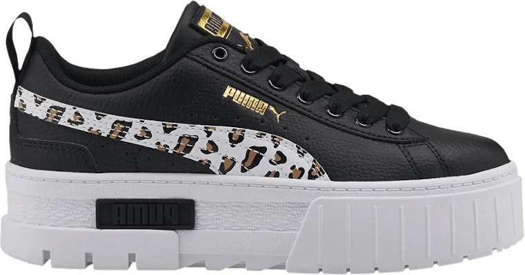 Puma basket 2025 leopard print
