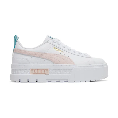 (GS) Puma Mayze Leather 'White Chalk Pink'