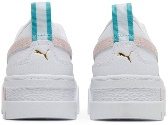 (Grade School) Puma Mayze Leather 'White Chalk Pink' 384527-03 Details for (Grade School) Puma Mayze Leather 'White Chalk Pink' 384527-03