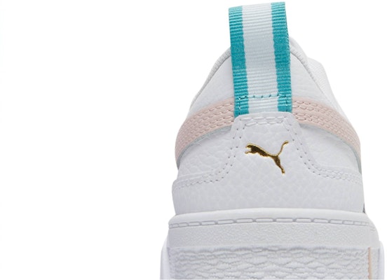 (Grade School) Puma Mayze Leather 'White Chalk Pink' 384527-03 Sizing (Grade School) Puma Mayze Leather 'White Chalk Pink' 384527-03