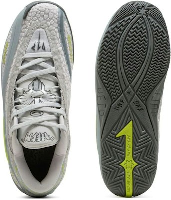 Puma Mb.06 Hills 'Cool Mid Gray Lime Smash' 313623-01 Shop Puma Mb.06 Hills 'Cool Mid Gray Lime Smash' 313623-01