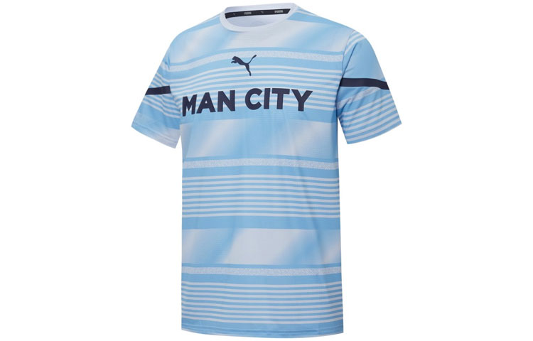 Puma MCFC CNY Manchester City Lunar New Year Pre-Match Jersey Blue Tee 765178-01