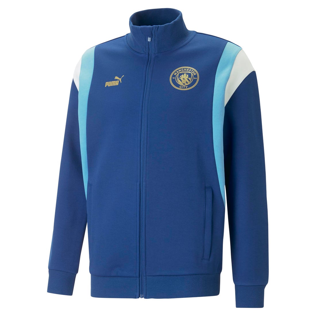 Puma MCFC CNY Manchester City Year of the Rabbit Retro Jacket Blue Men 772351-25