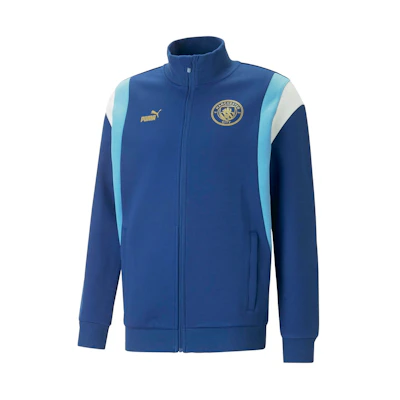 Puma MCFC CNY Manchester City Year of the Rabbit Retro Jacket Blue Men 772351-25
