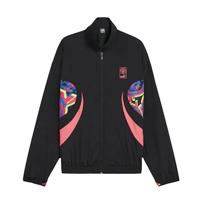 Puma MCFC FTBLNRGY Retro Colorblock Full-Zip Jacket Black 774402-16